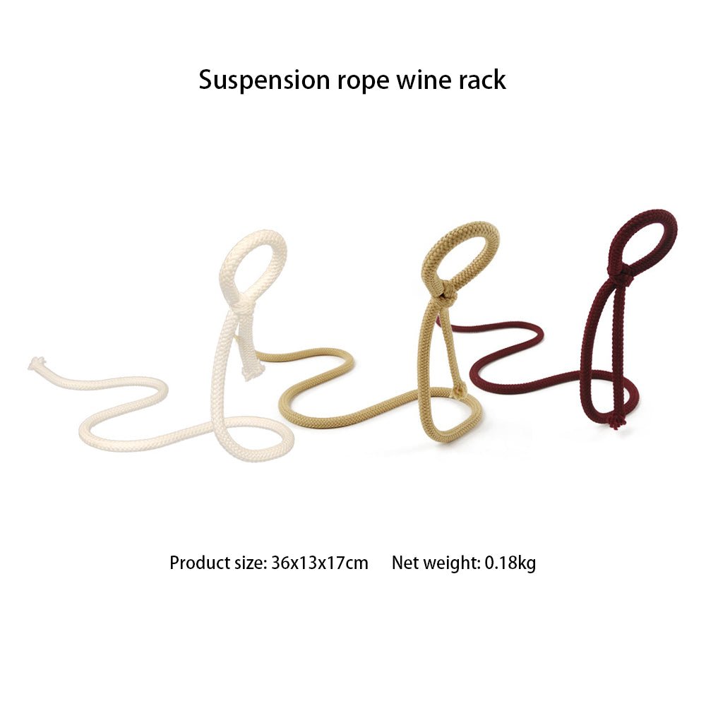 Suspended Rope Wine Bottle - Wow Store