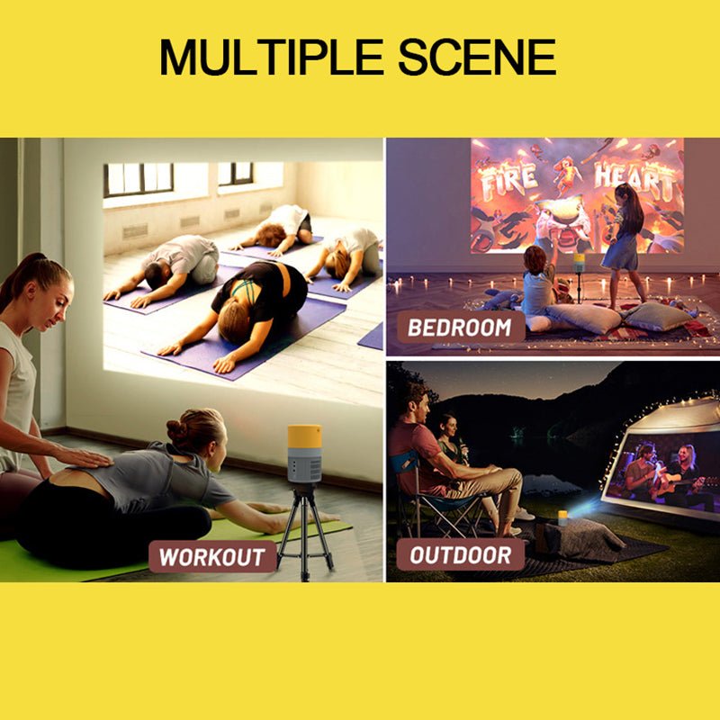 T400 Mini Home Projector for Entertainment - WowStore.live