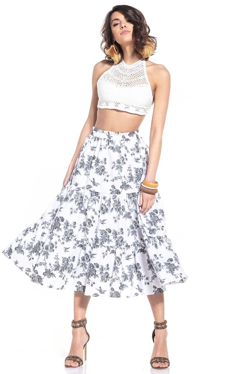 Tessita Elegant Long Skirt Model 152857 - Versatile High - Waisted Maxi Skirt | wowstore.live - Wow Store