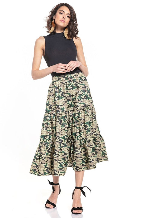 Tessita Elegant Long Skirt Model 152857 - Versatile High - Waisted Maxi Skirt | wowstore.live - Wow Store