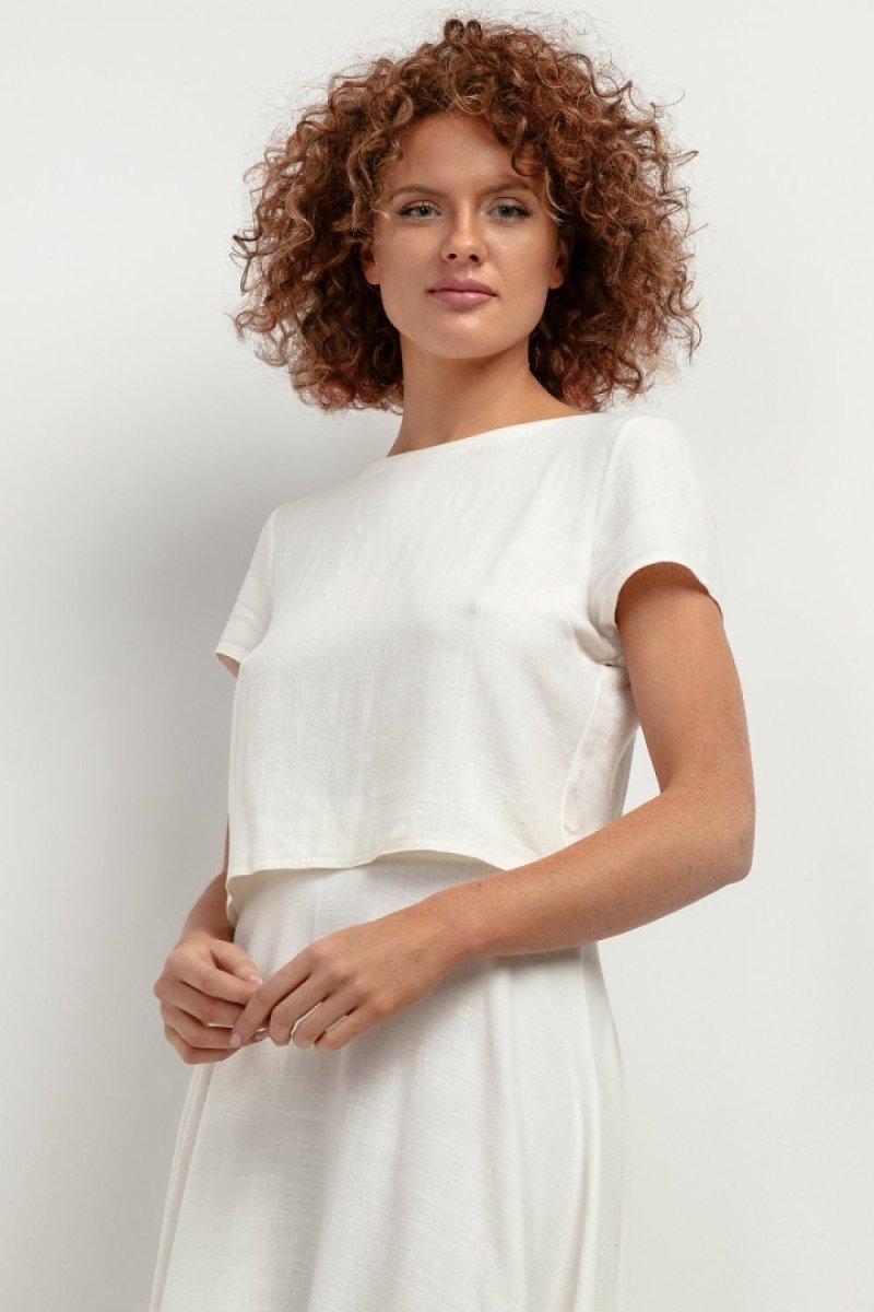 Tessita Model 198538 Elegant Women's Blouse - Chic Long Sleeve Top | wowstore.live - Wow Store
