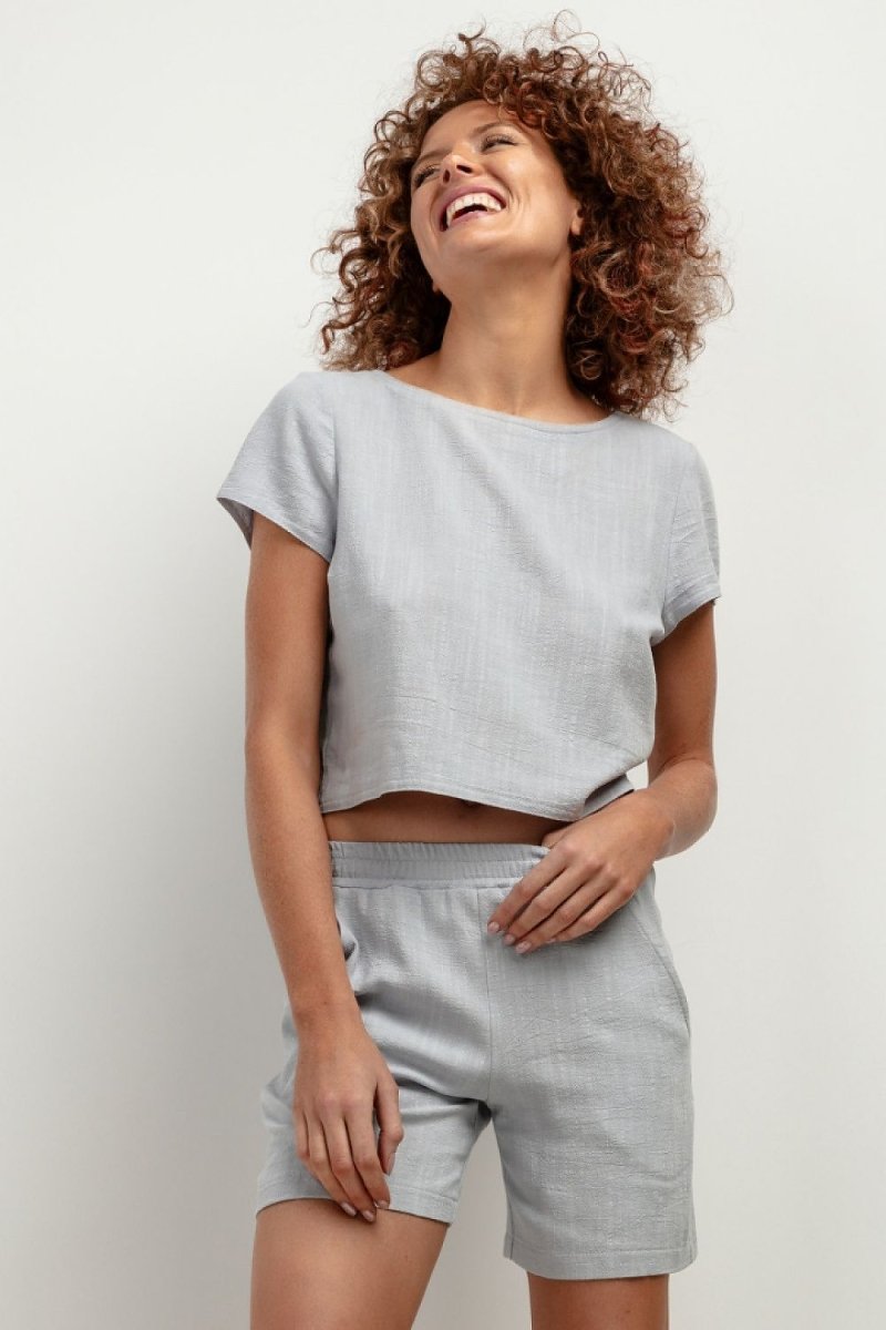 Tessita Model 198538 Elegant Women's Blouse - Chic Long Sleeve Top | wowstore.live - Wow Store