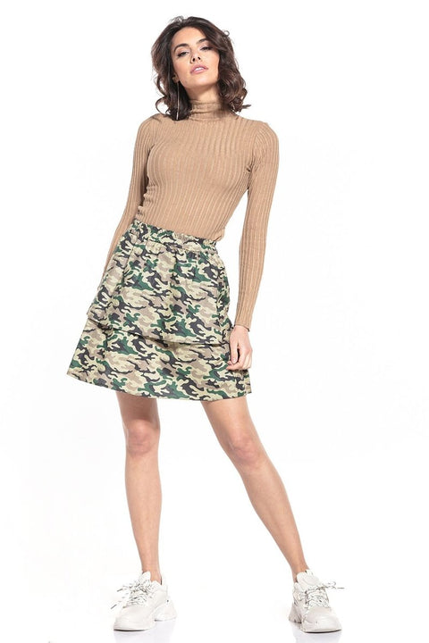 Tessita Short Fashion Skirt Model 152927 - Elegant Casual Mini Skirt | wowstore.live - Wow Store