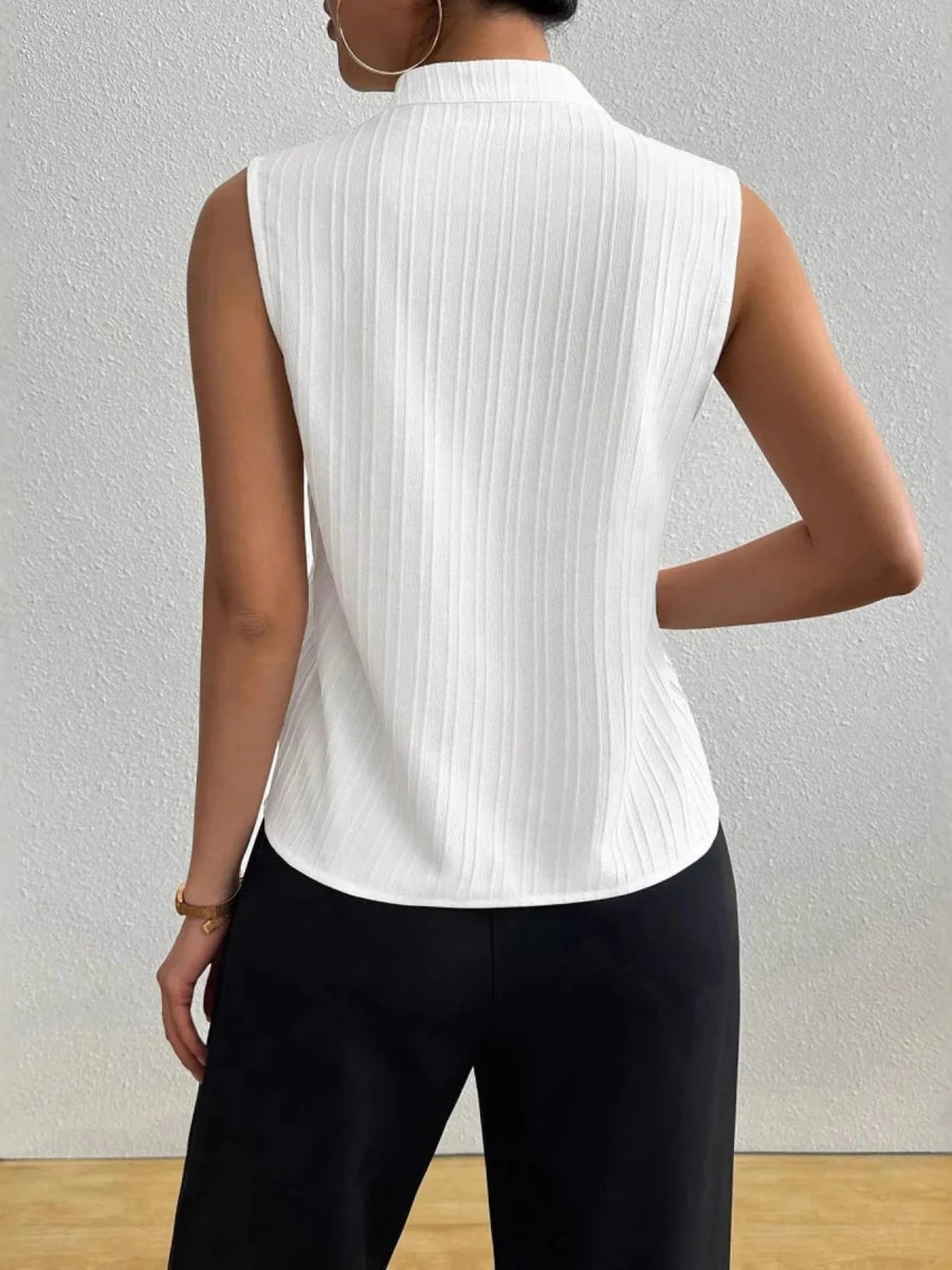 Textured Notched Tank - Wow Store