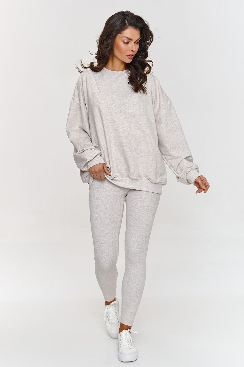 The tracksuit Set model 209666 Makadamia - Wow Store - Wow Store