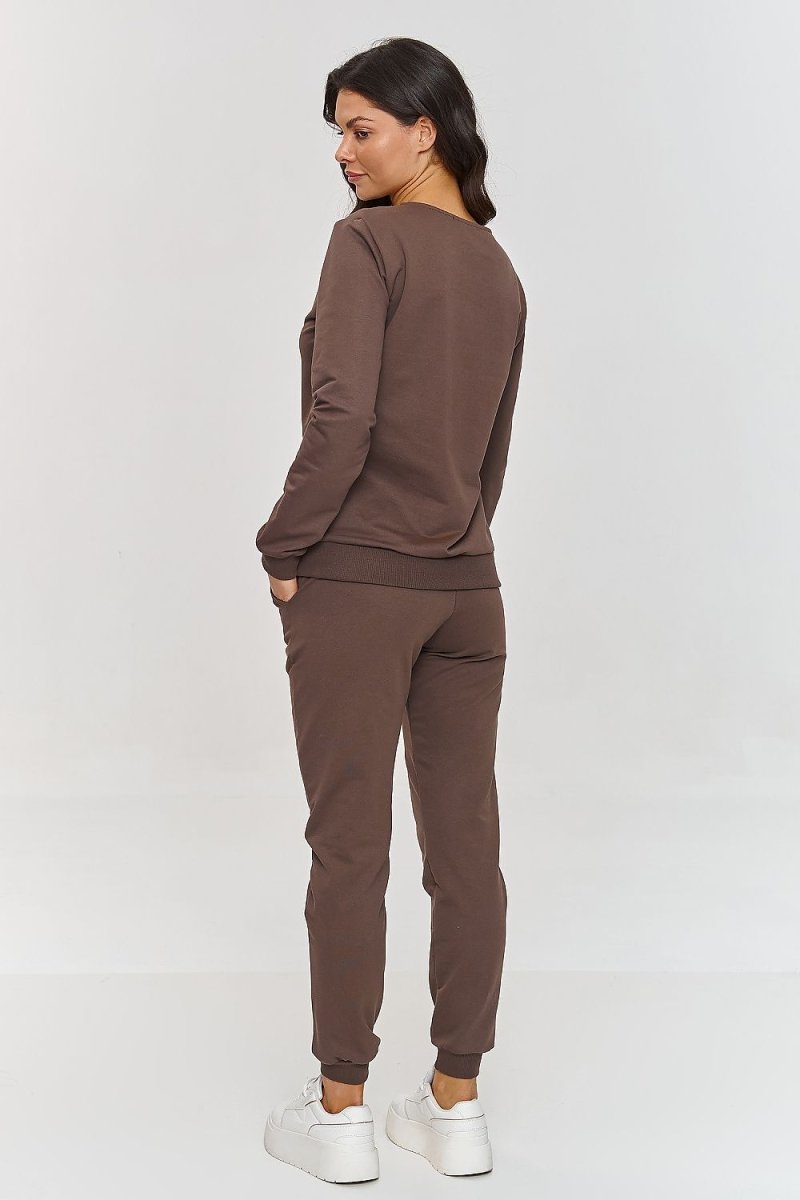 The Women's Tracksuit Set model 211541 Makadamia - Wow Store - Wow Store