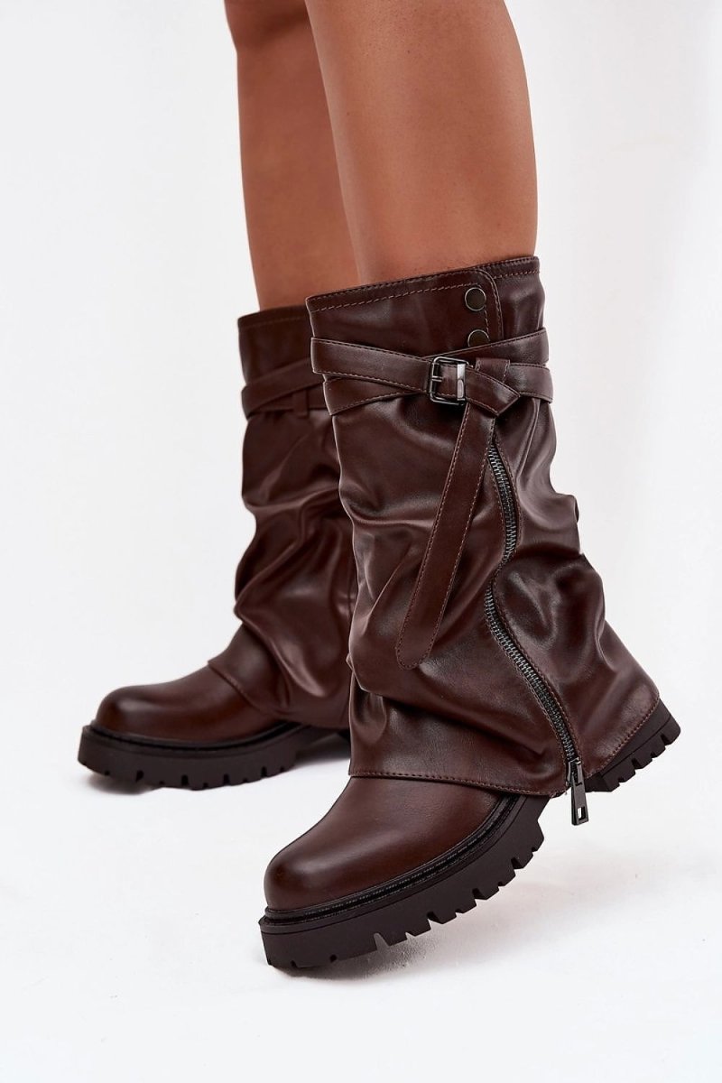 Thigh-Hight Boots model 220216 Step in style - WowStore.live