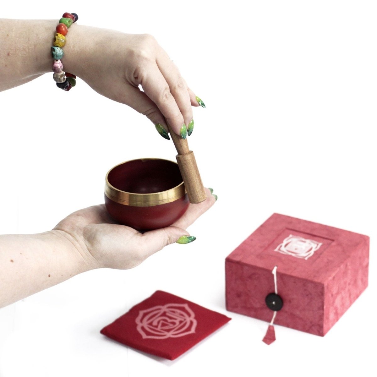 Third Eye Chakra Singing Bowl - Hand - Crafted Metal Alloy for Meditation & Sound Healing | wowstore.live - Wow Store