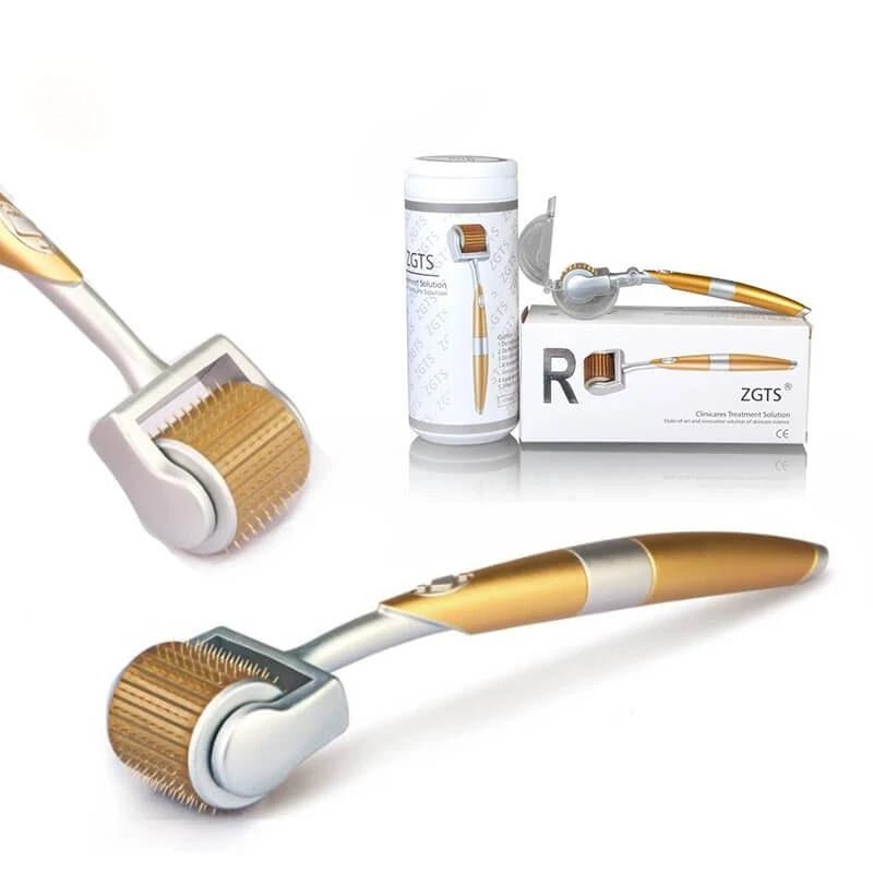 Titanium Alloy Microneedle Facial Repair Roller Device - WowStore.live