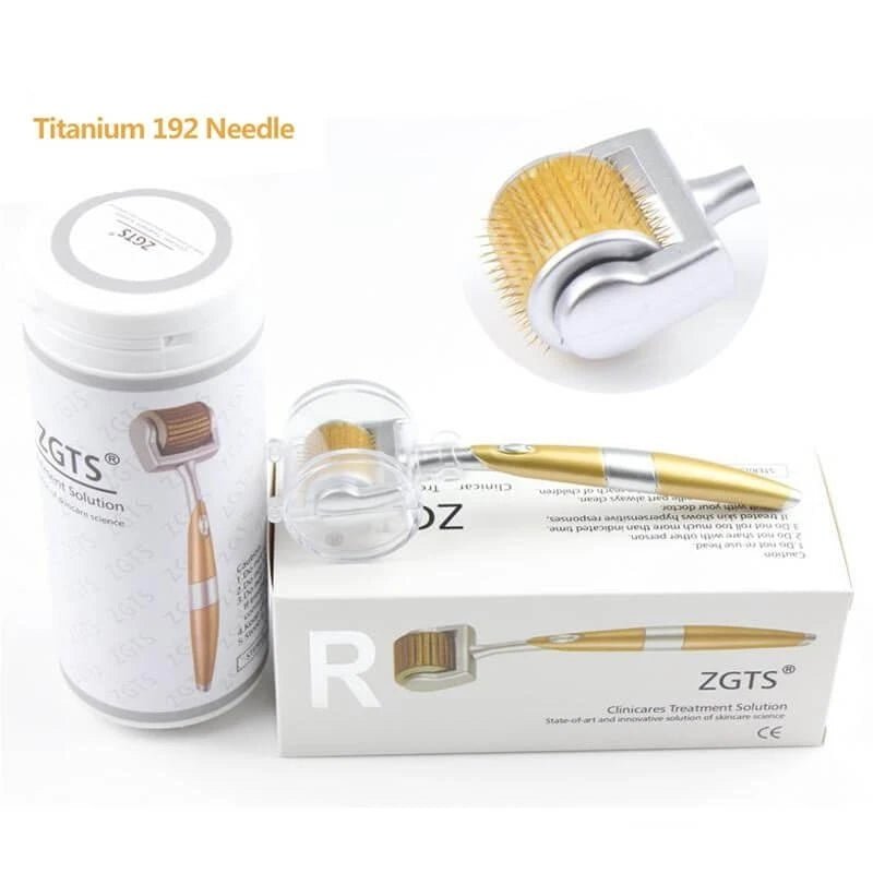 Titanium Alloy Microneedle Facial Repair Roller Device - WowStore.live