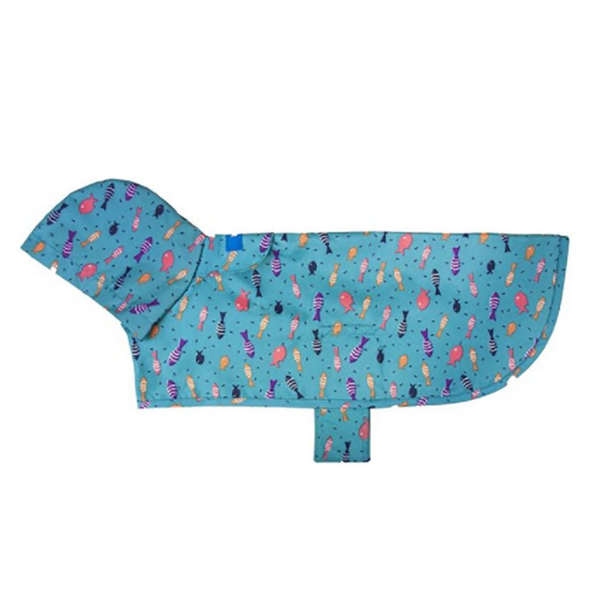 Two-Foot Hooded Waterproof Dog Raincoat - WowStore.live