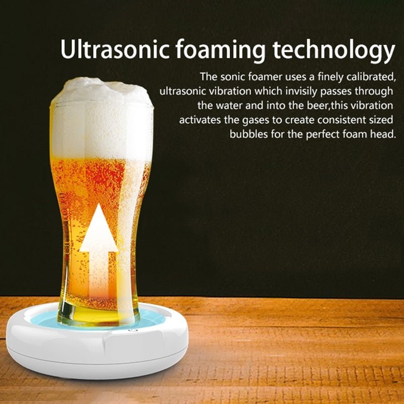 Ultrasonic Beer Frother - WowStore.live