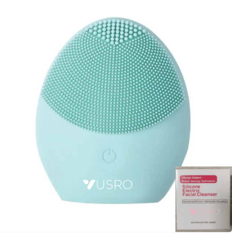 Ultrasonic Silicone Facial Cleansing Brush - Electric Skin Care Device - WowStore.live