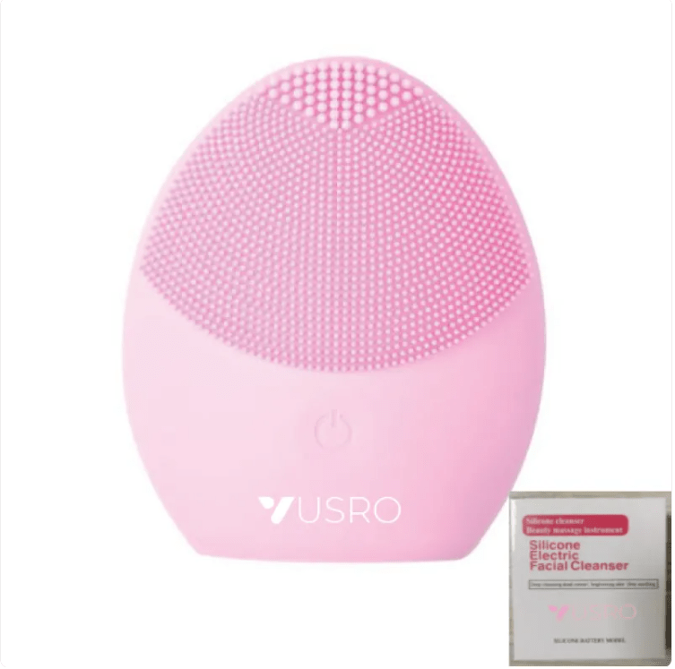 Ultrasonic Silicone Facial Cleansing Brush - Electric Skin Care Device - WowStore.live