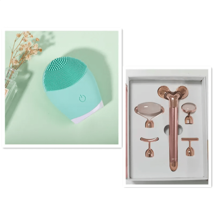 Ultrasonic Silicone Facial Cleansing Brush - Electric Skin Care Device - WowStore.live
