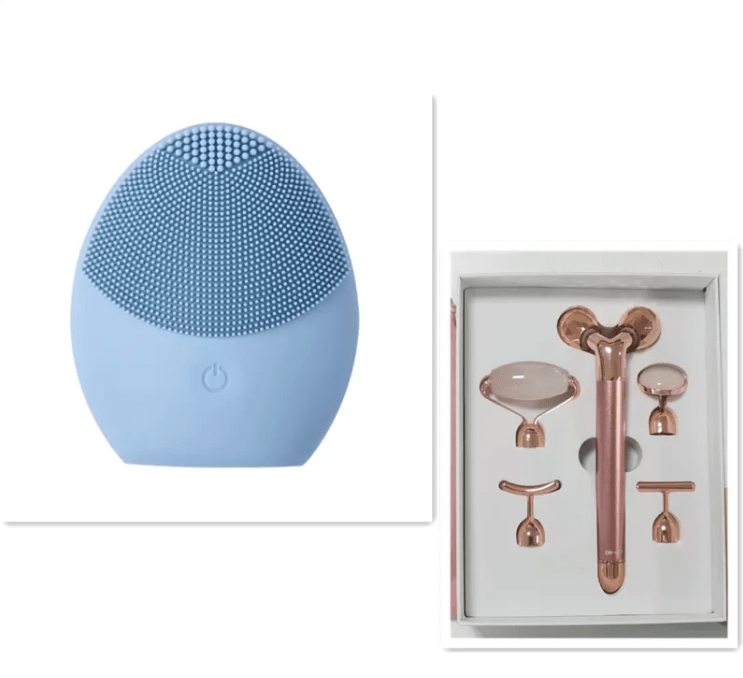 Ultrasonic Silicone Facial Cleansing Brush - Electric Skin Care Device - WowStore.live
