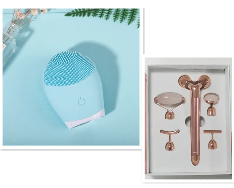 Ultrasonic Silicone Facial Cleansing Brush - Electric Skin Care Device - WowStore.live