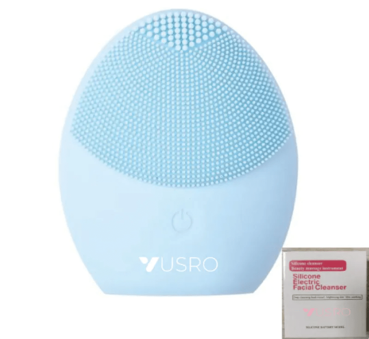 Ultrasonic Silicone Facial Cleansing Brush - Electric Skin Care Device - WowStore.live