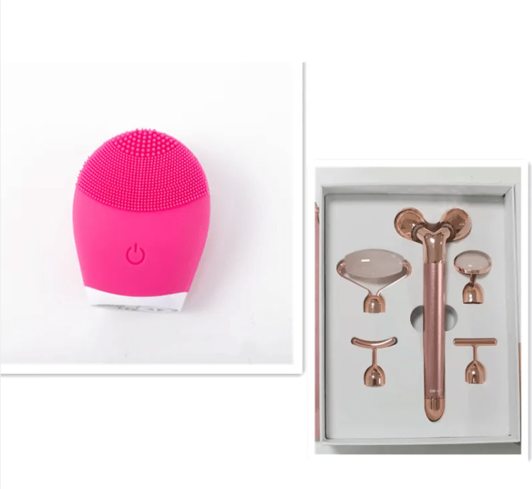 Ultrasonic Silicone Facial Cleansing Brush - Electric Skin Care Device - WowStore.live