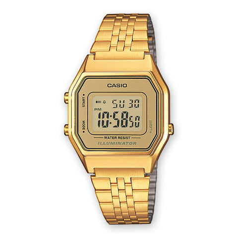 Unisex Watch Casio LA680WEGA - 9ER Golden - Wow Store