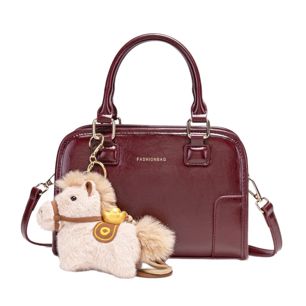 Vintage Style Barrel Crossbody Bag - Wow Store