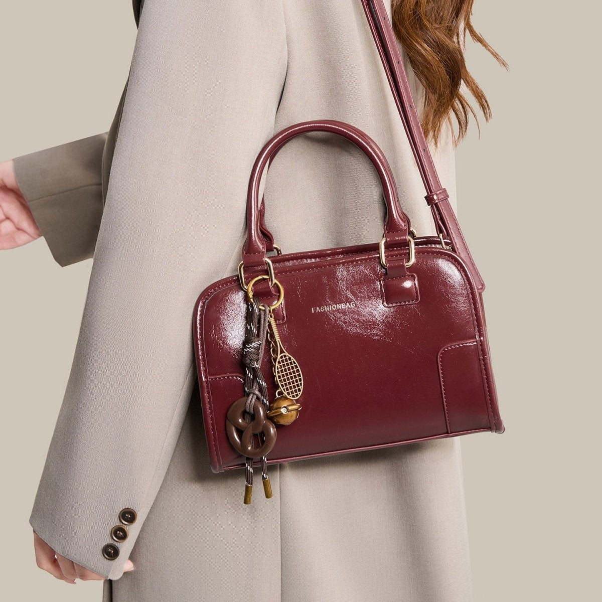 Vintage Style Barrel Crossbody Bag - Wow Store
