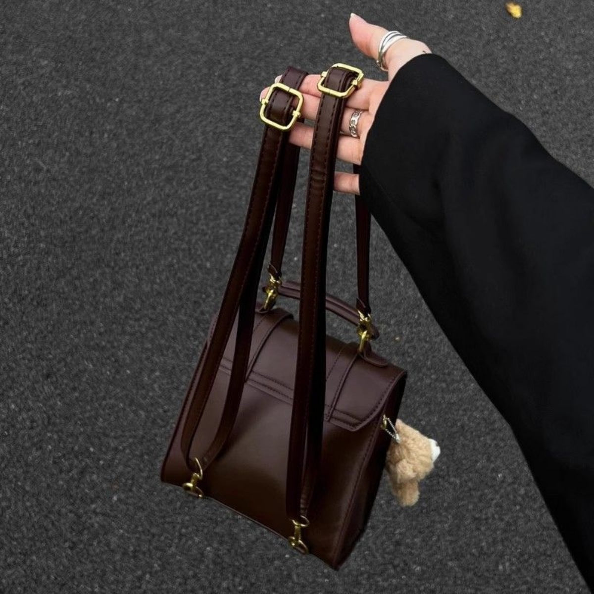Vintage Style Leather Backpack Bag - Wow Store