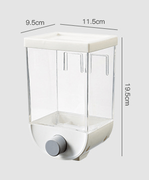 Wall - Mounted Kitchen Multi - Grain Sealed Jars - Wow Store