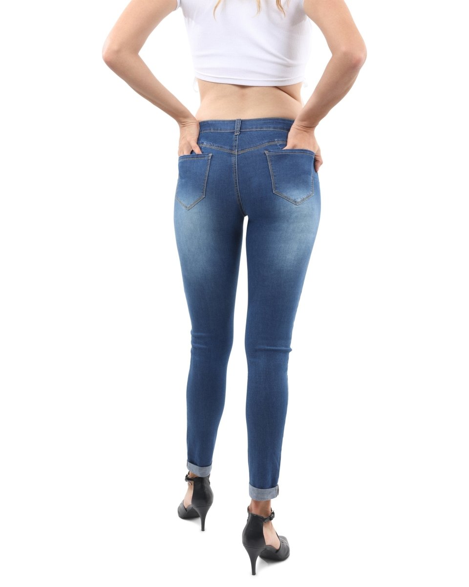 Wallace Skinny Jeans - Navy - Wow Store