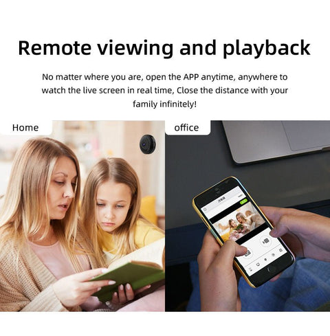 WiFi 1080P Wireless Night Vision Mini Camera Security Indoor Camera - Wow Store