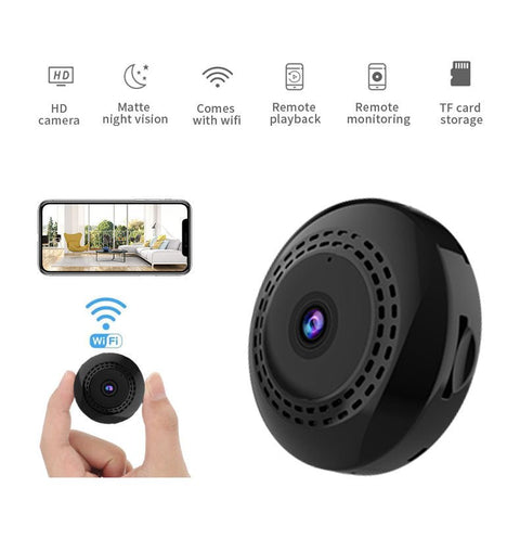 WiFi 1080P Wireless Night Vision Mini Camera Security Indoor Camera - Wow Store
