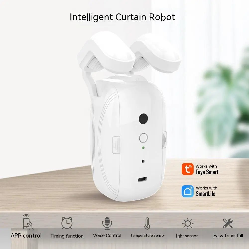 WiFi Curtain Robot Smart Home Electric Curtain - WowStore.live