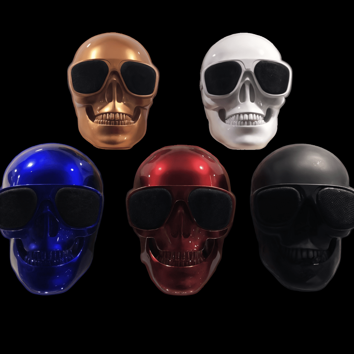 Wireless Bluetooth Speaker - Cartoon Ghost Skull Design, Heavy Bass, Portable | WOW Store - Wow Store