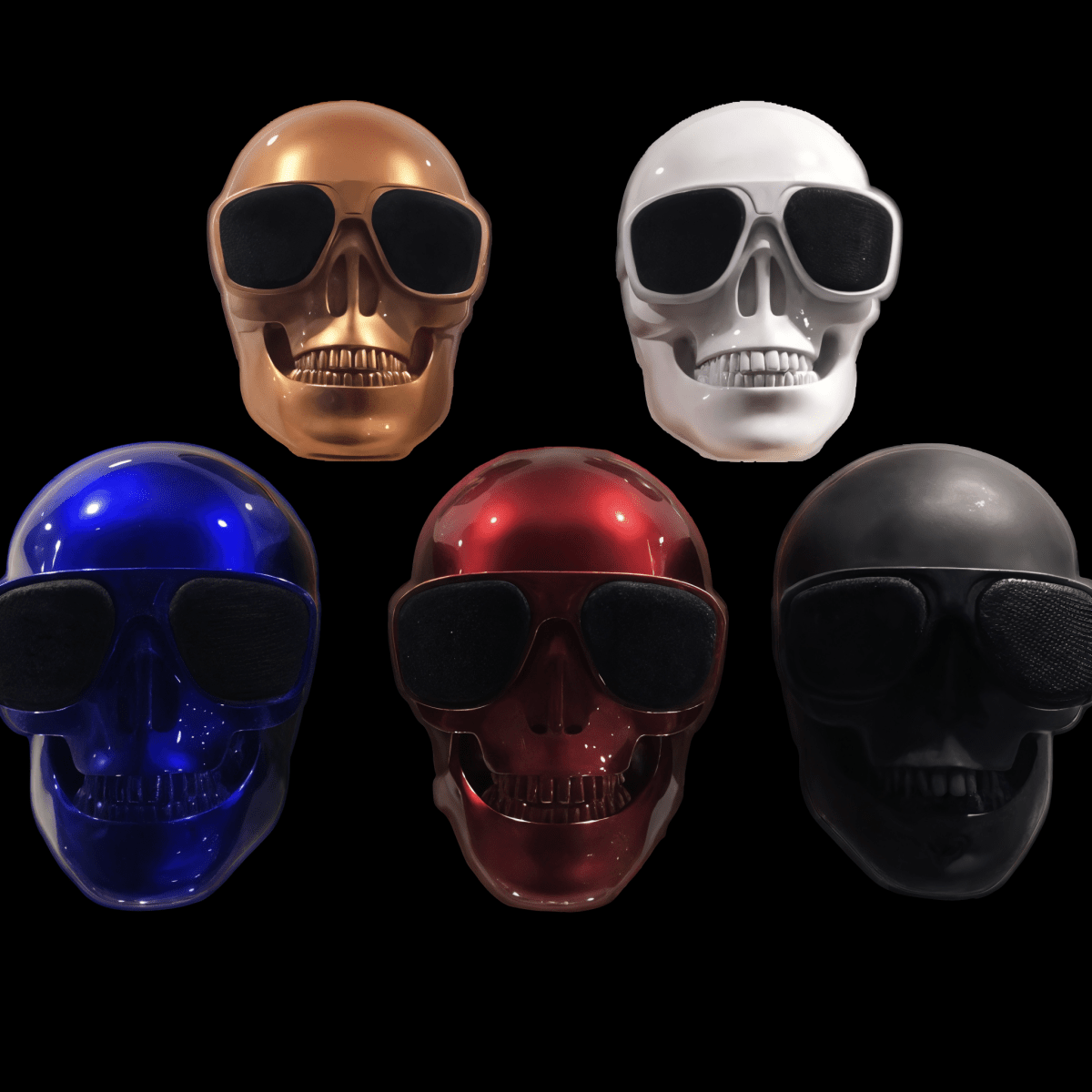 Wireless Bluetooth Speaker - Cartoon Ghost Skull Design, Heavy Bass, Portable | WOW Store - Wow Store