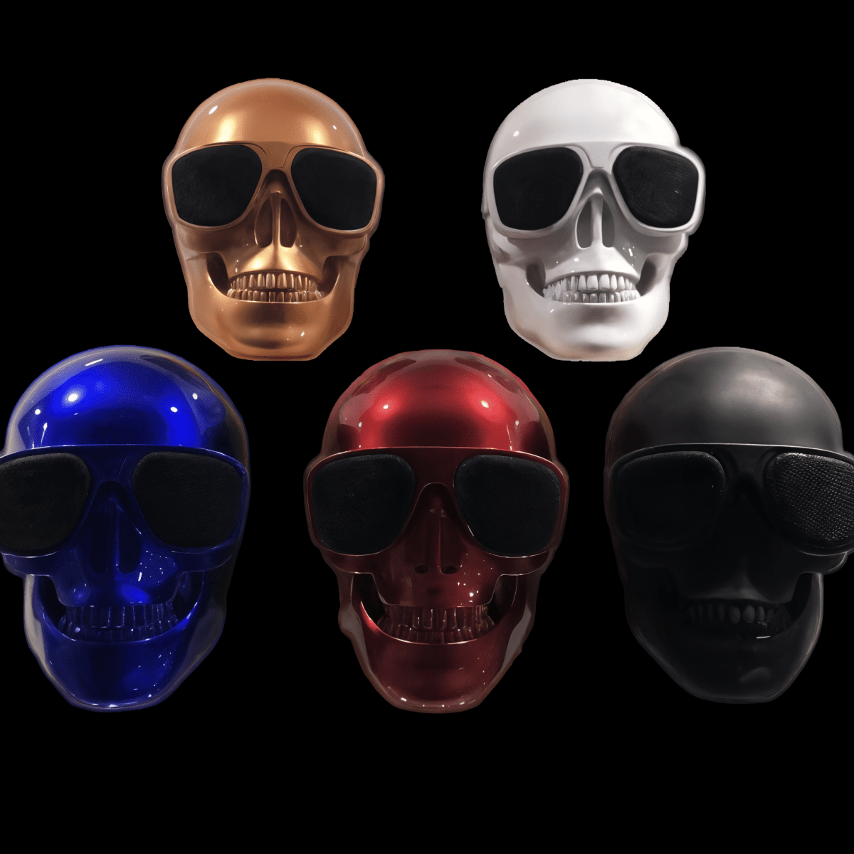 Wireless Bluetooth Speaker - Cartoon Ghost Skull Design, Heavy Bass, Portable | WOW Store - Wow Store