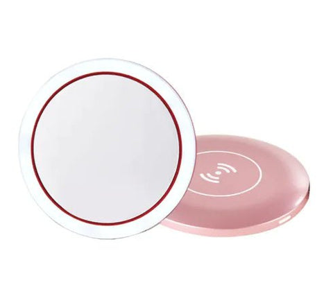Wireless LED Makeup Mirror with Wireless Charging - Wow Store