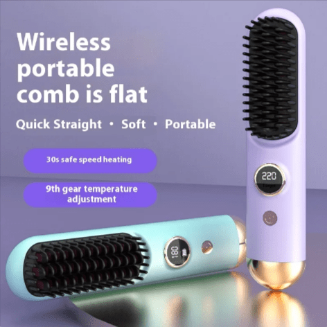 Wireless Portable Hair Straightener - WowStore.live