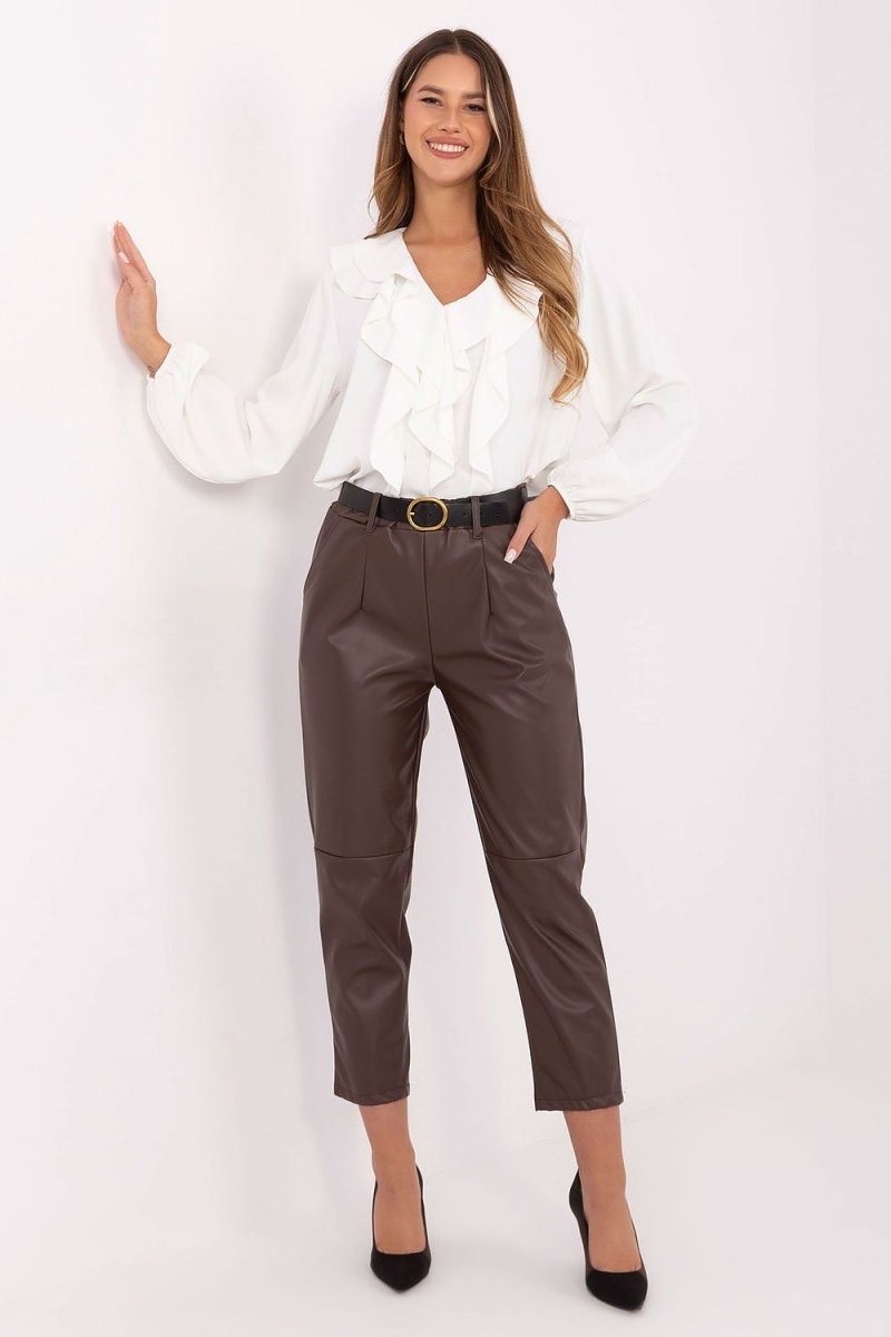 Women trousers model 219072 Rue Paris - WowStore.live