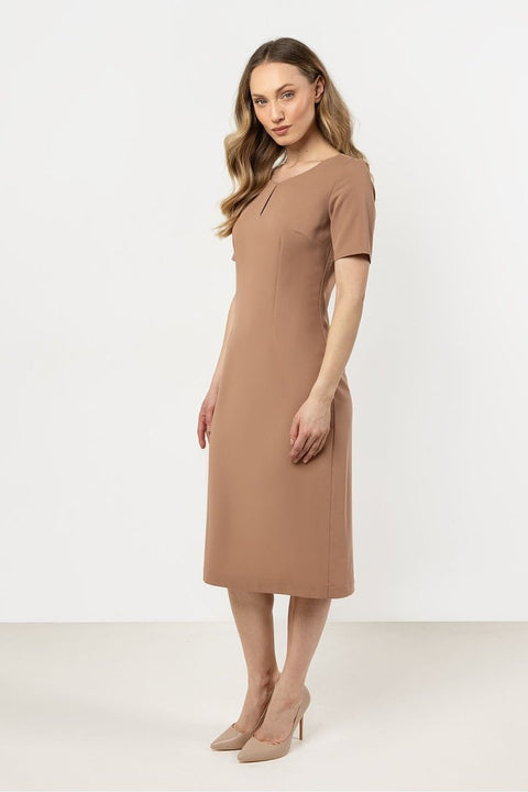 Women's A - Line Day Dress - Soft Fabric Blend, Black | WOW Store - Wow Store