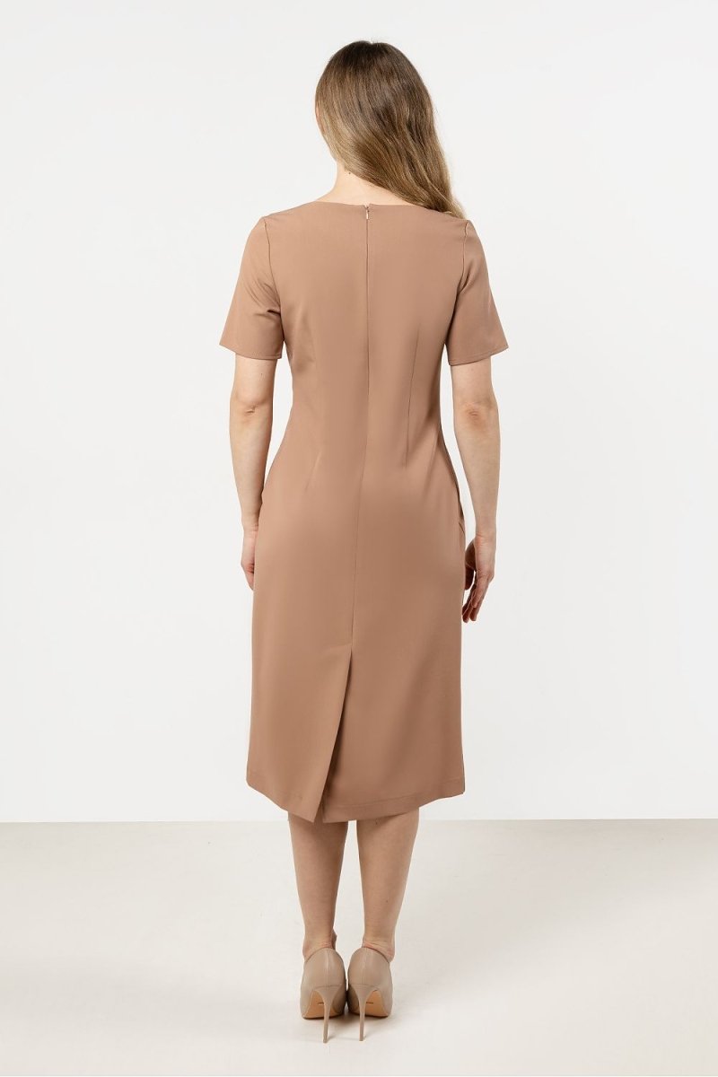 Women's A - Line Day Dress - Soft Fabric Blend, Black | WOW Store - Wow Store