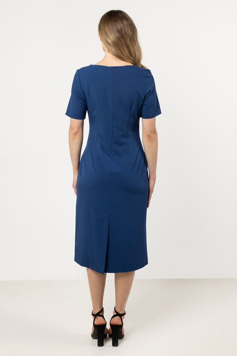 Women's A - Line Day Dress - Soft Fabric Blend, Black | WOW Store - Wow Store