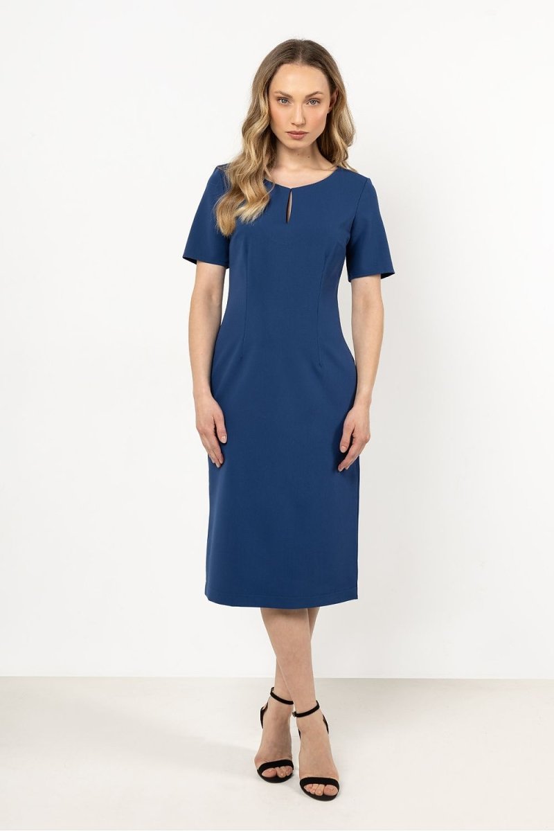 Women's A - Line Day Dress - Soft Fabric Blend, Black | WOW Store - Wow Store