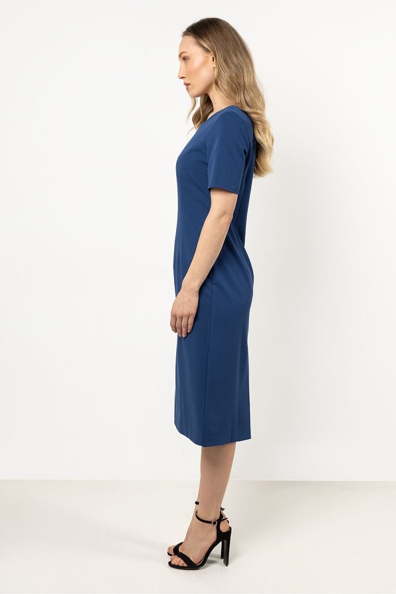 Women's A - Line Day Dress - Soft Fabric Blend, Black | WOW Store - Wow Store