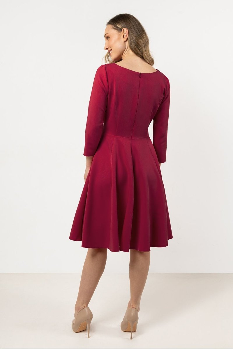 Women's Casual Day Dress - A - Line Short Sleeve, Soft Knit Blend | WOW Store - Wow Store