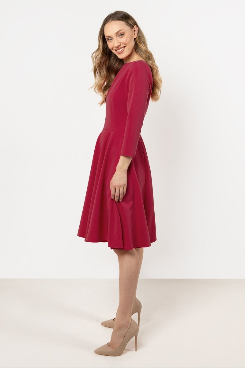 Women's Casual Day Dress - A - Line Short Sleeve, Soft Knit Blend | WOW Store - Wow Store
