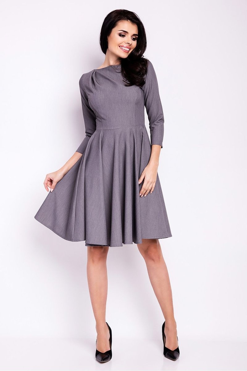 Women's Casual Day Dress - A - Line Short Sleeve, Soft Knit Blend | WOW Store - Wow Store