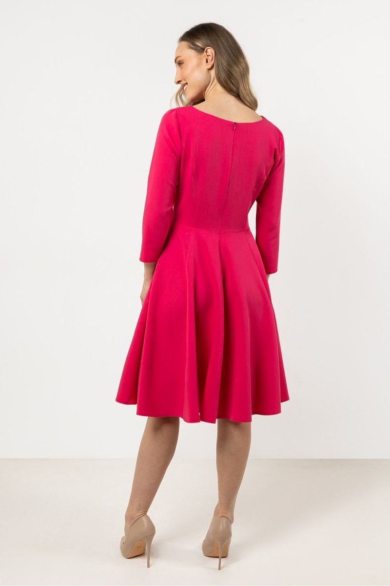 Women's Casual Day Dress - A - Line Short Sleeve, Soft Knit Blend | WOW Store - Wow Store