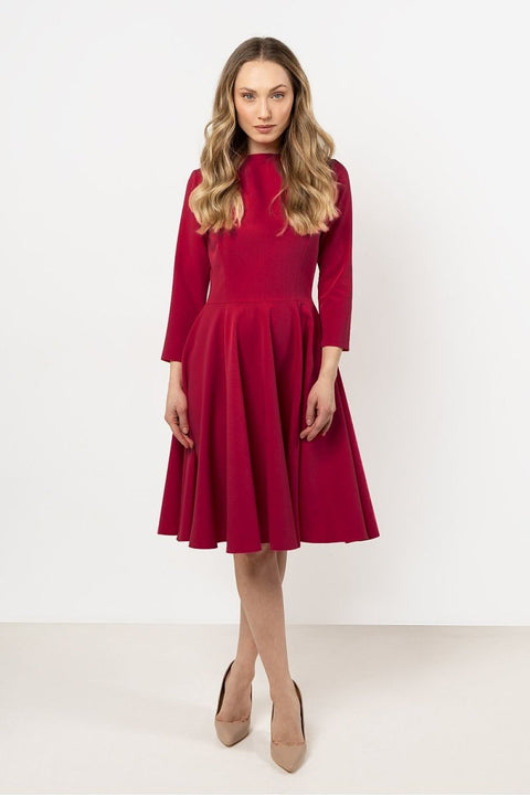 Women's Casual Day Dress - A - Line Short Sleeve, Soft Knit Blend | WOW Store - Wow Store