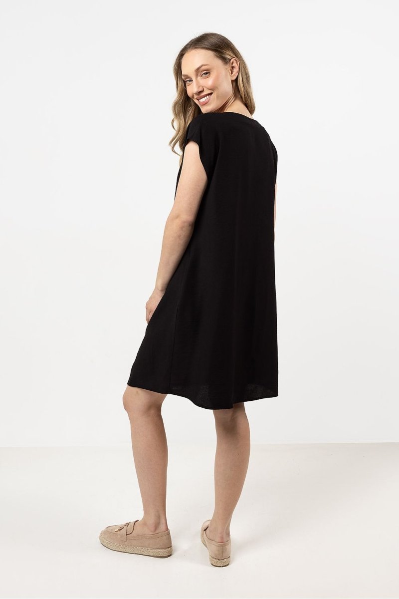 Women's Casual Day Dress - Short Sleeve, Round Neck | WOW Store - Wow Store