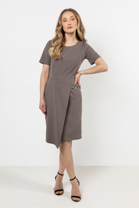 Women's Casual Day Dress - Soft Viscose Blend Midi | WOW Store - Wow Store